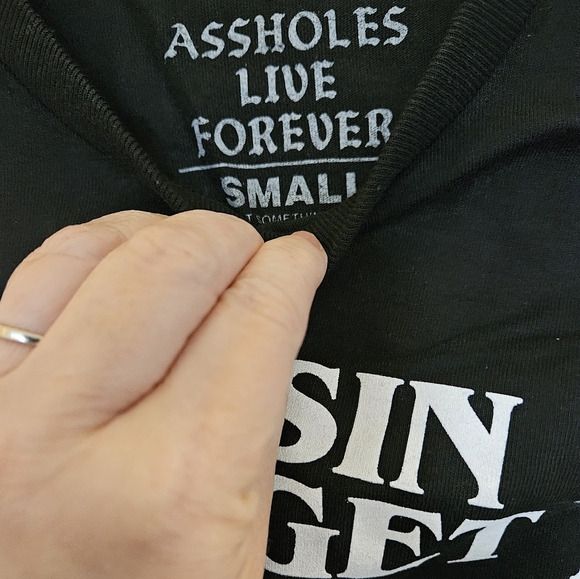 NWOT Assholes Live Forever Tee- Small - Picture 4 of 5